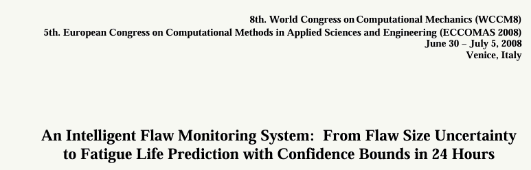 An Intelligent Flaw Monitoring System