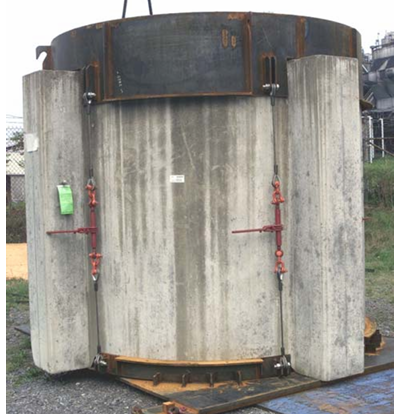 Design Evaluation of a Large Concrete Cask to Meet IP-2 Requirements