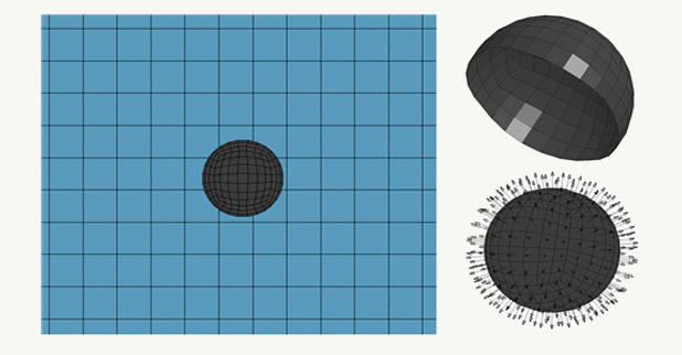 Underwater explosion testing of catamaran-likestructure vs. simulation 