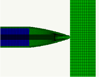 Numerical Simulation of Impact on Ceramic Armour System