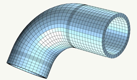 EFFECT OF MESH QUALITY IN FINITE ELEMENT ANALYSIS OF CRACK-TIP STRESSES IN A CIRCUMFERENTIAL SURFACE