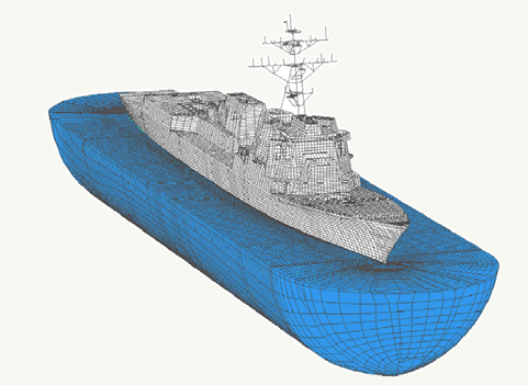 Damping Modeling Strategy for Naval Ship System