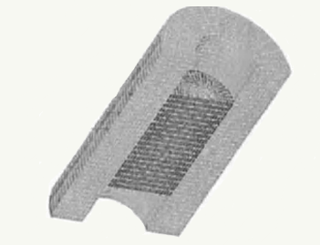 Constituitive Model for Damaged Borosilicate Glass